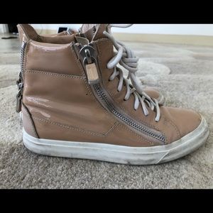 Giuseppe Zanotti  Patent Leather Sneakers